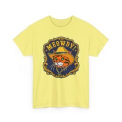 Meowdy! Cowboy Cat - Unisex T-Shirt – Howdy, Purrtner - Image 25