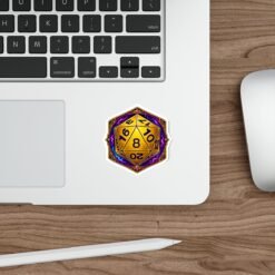 20-Sided Die – Outdoor Sticker – Roll for Adventure - Image 9