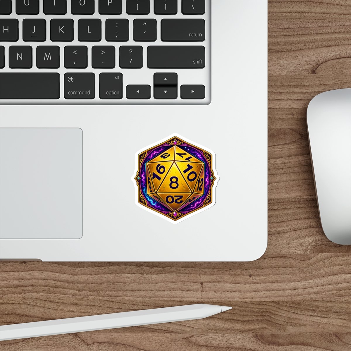 20-Sided Dice – Outdoor Sticker – Roll for Adventure - Image 9