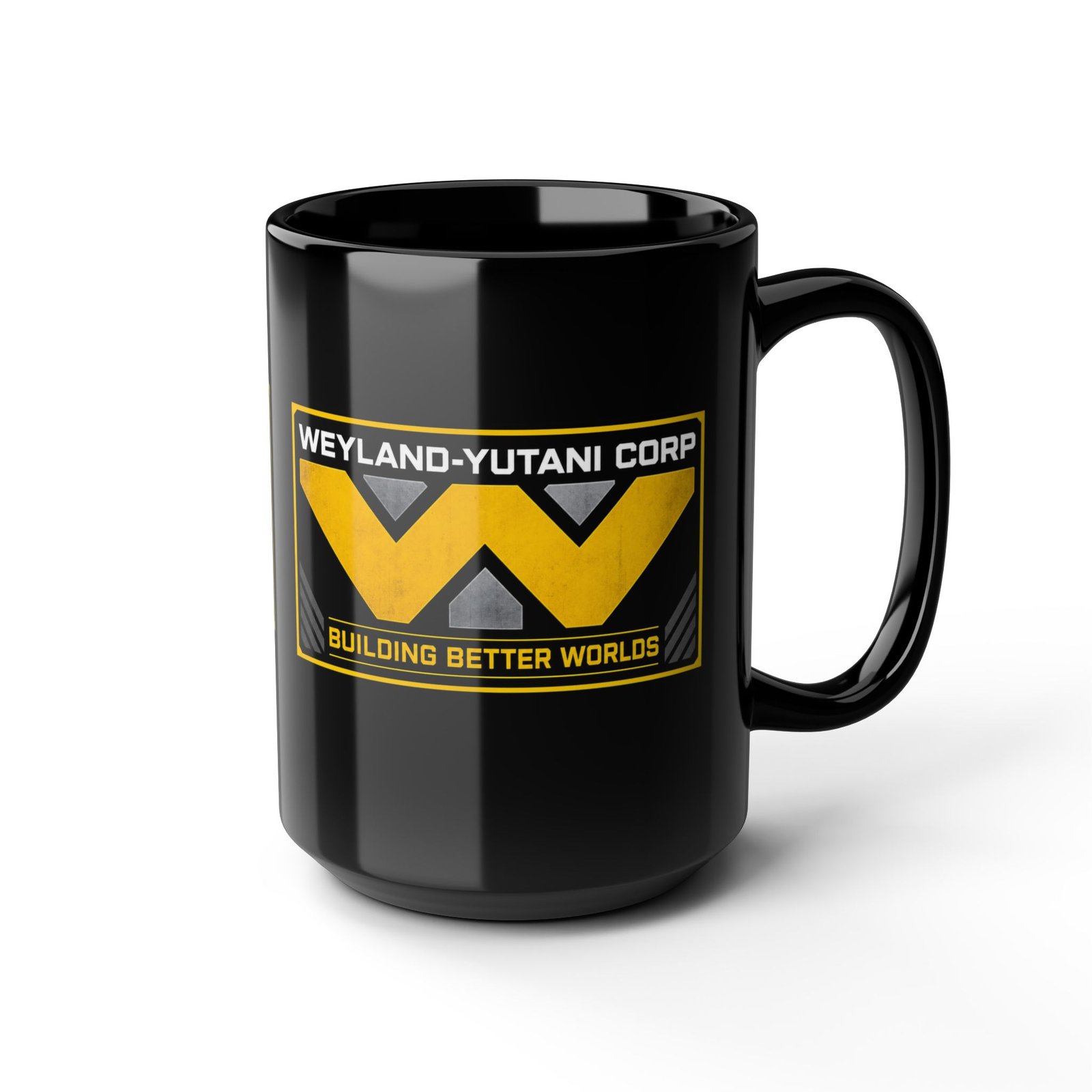 Weyland-Yutani Corp - Black Mug – Building Better Worlds, One Sip at a Time - Image 9