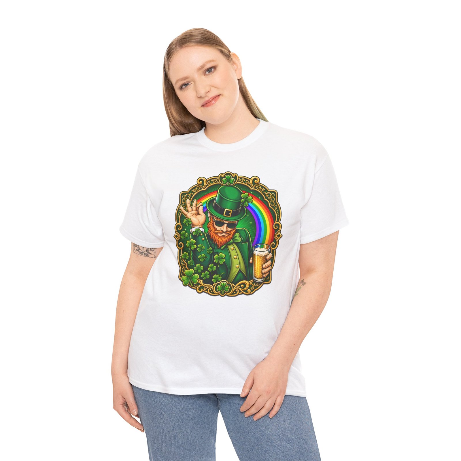 Shamrock Bae - Unisex T-Shirt – Sprinkle That Irish Charm - Image 4