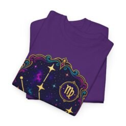 Virgo Constellation - Unisex T-Shirt – Celestial Precision - Image 3