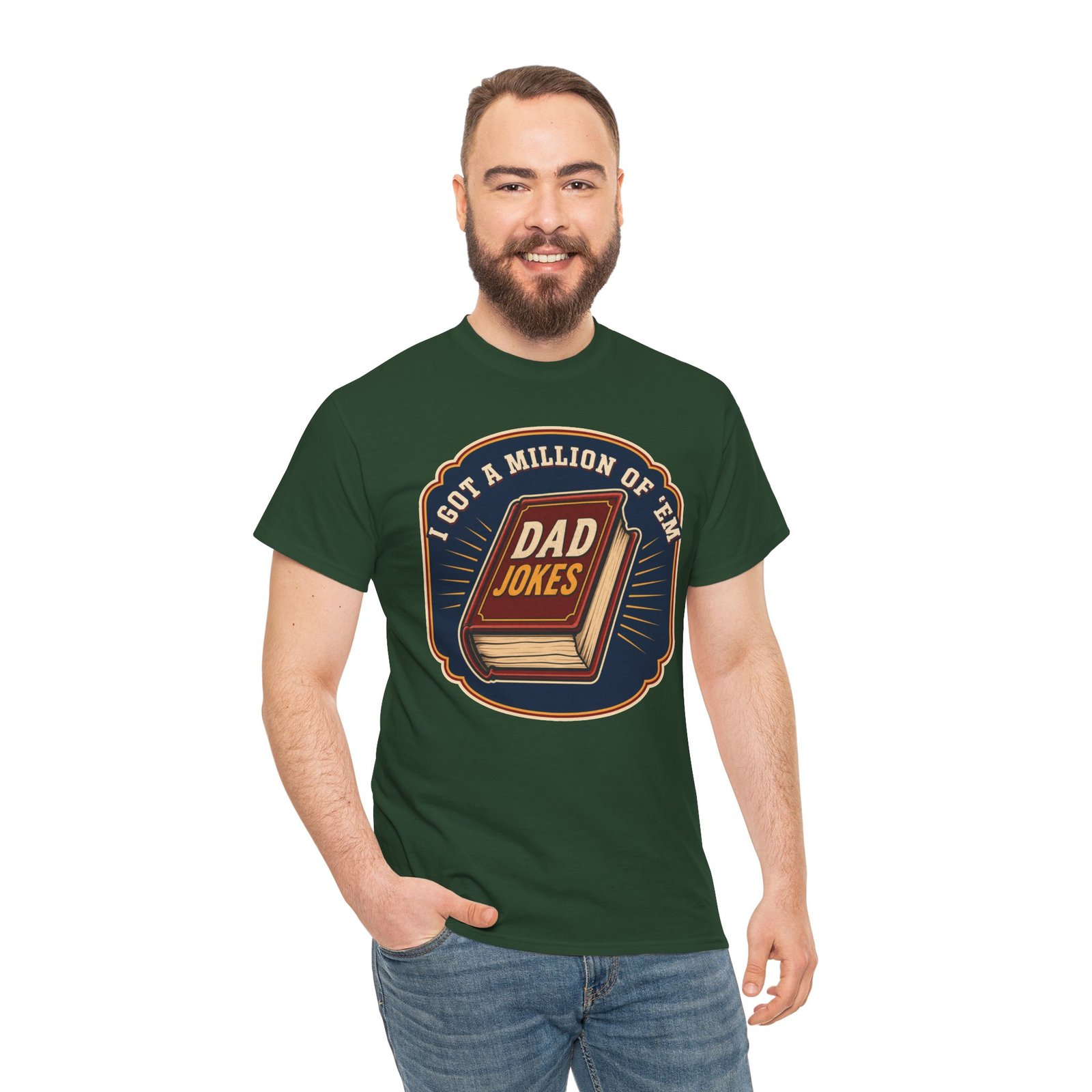 Dad Joke Master – Unisex T-Shirt – “I Got a Million of ’Em!” - Image 3