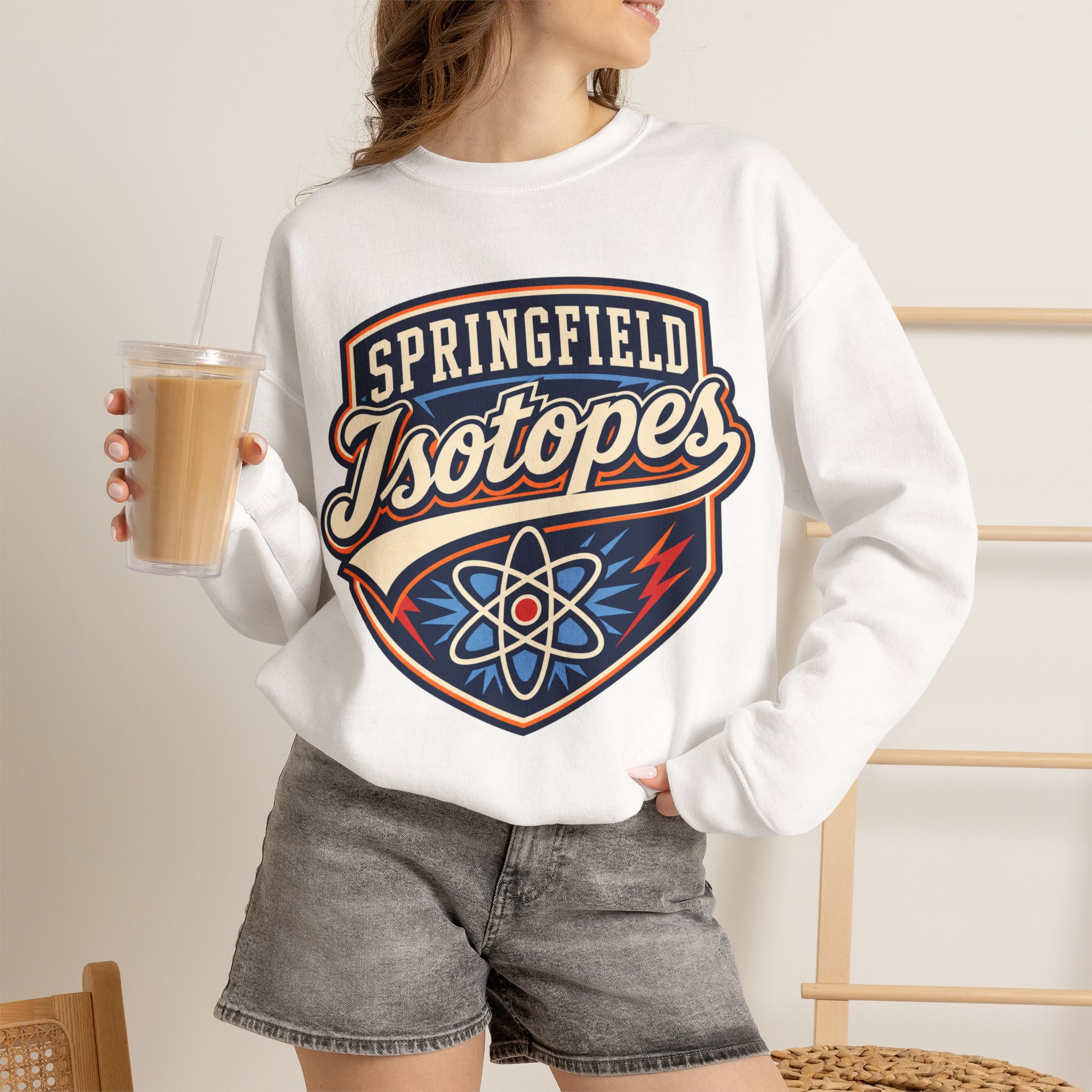 Springfield Isotopes - Unisex Sweatshirt – Nuclear Pride - Image 8