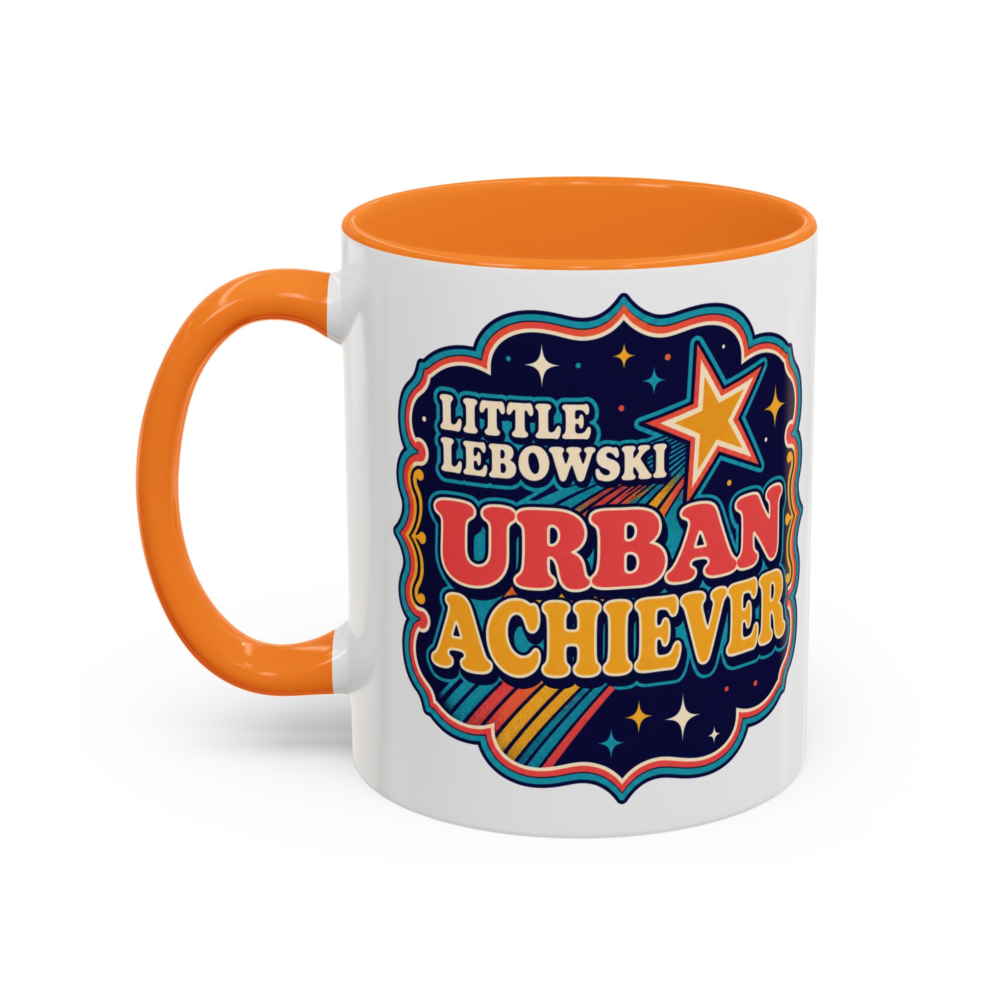 Little Lebowski Urban Achiever – Accent Color Mug – Modest Goals, Strong Coffee - Image 10