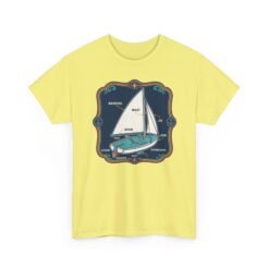 Sailboat Anatomy – Unisex T-Shirt – Know Your Boat
