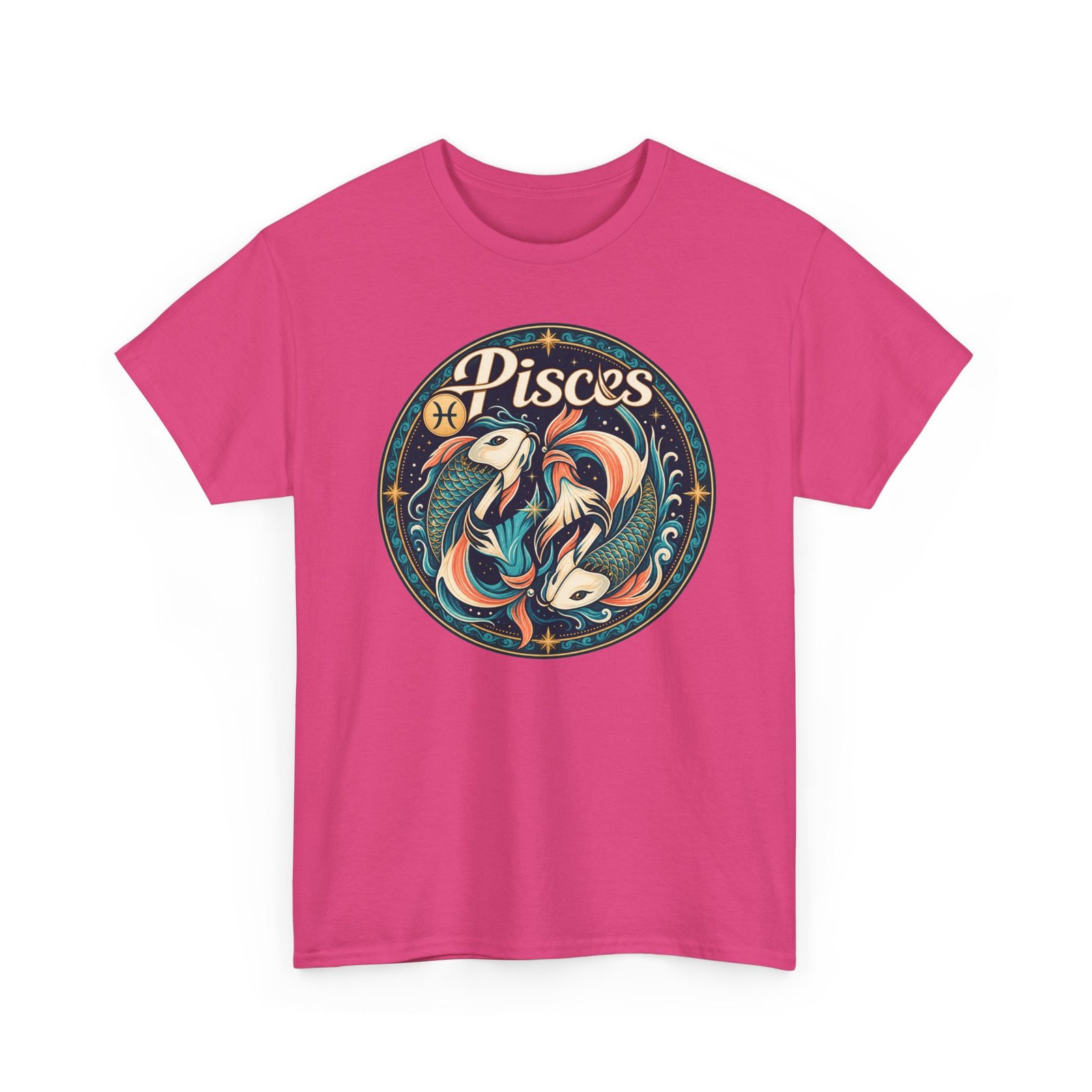 Pisces Zodiac - Unisex T-Shirt – Dream Deep, Flow Freely - Image 21
