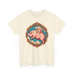 Flying Pig – Unisex T-Shirt – Well, Apparently Pigs Can Fly - Image 26