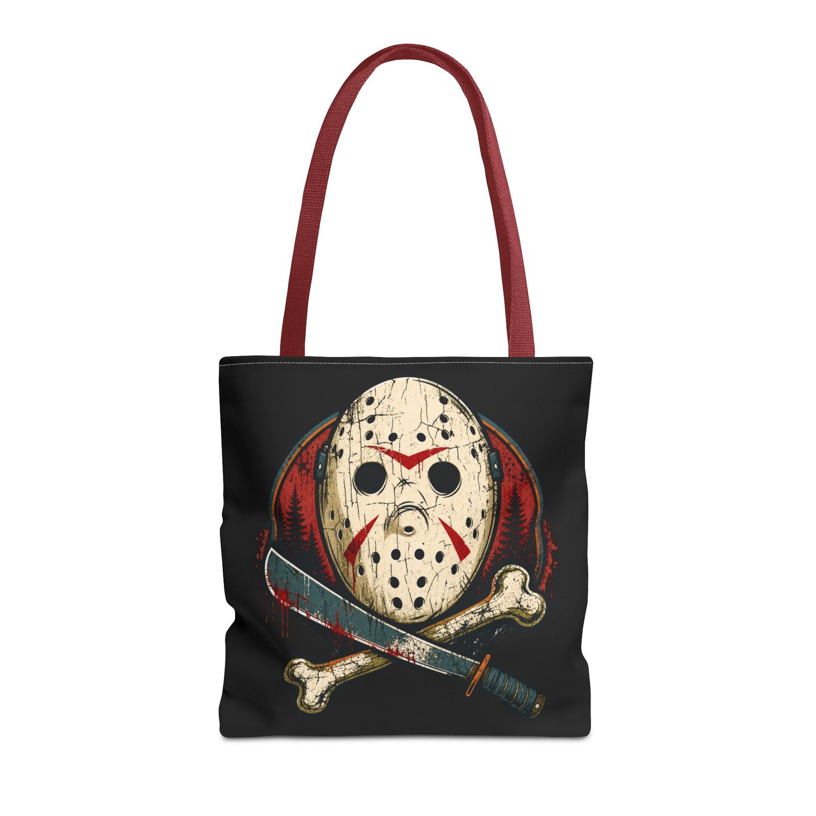 Jason Voorhees Jolly Roger - Tote Bag – Friday the 13th Horror - Image 17