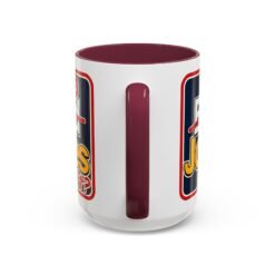 Dad Jokes – Color Accent Mug – Get It? You Will. - Image 17