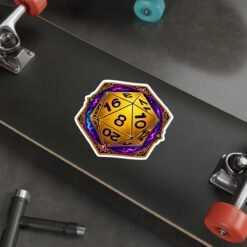 20-Sided Dice – Outdoor Sticker – Roll for Adventure - Image 3