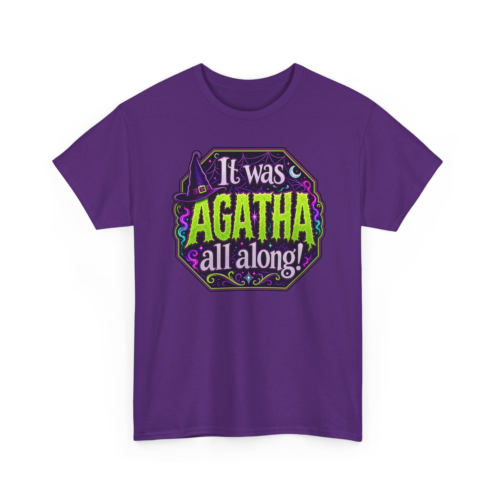 It Was Agatha All Along – Unisex T-Shirt – The Ultimate Witchy Plot Twist - Image 22