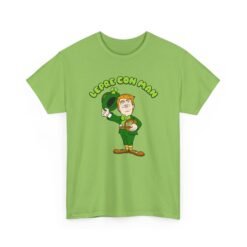 Lepre-Con Man – Unisex T-Shirt – Political Parody Meets St. Paddy’s Day