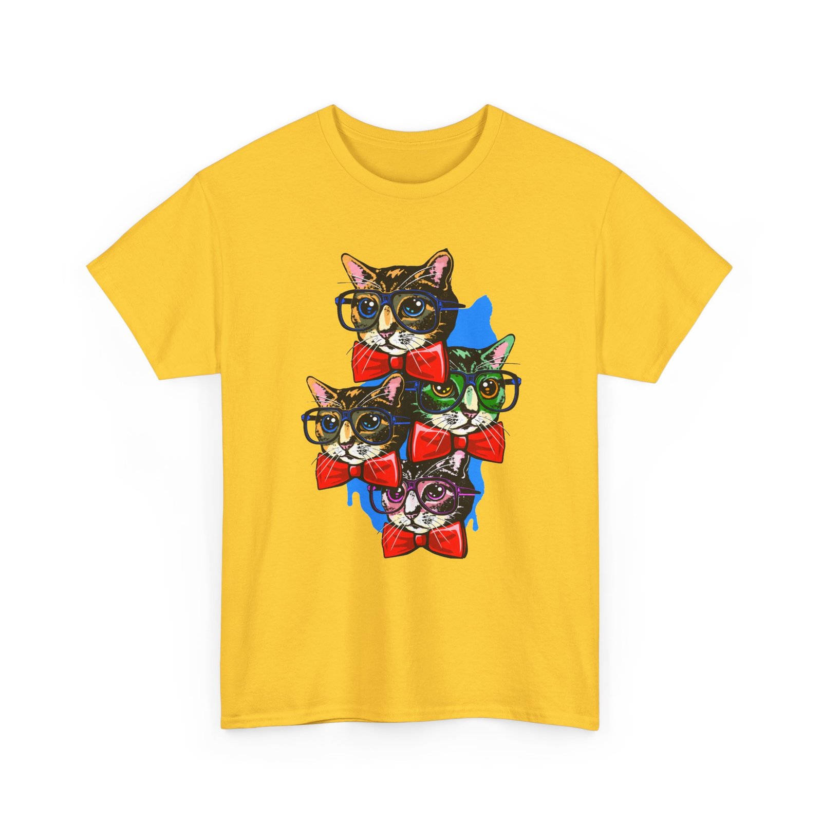 Nerdy Cat Club – Unisex T-Shirt – Highly Educated, Easily Distracted - Image 13