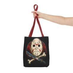 Jason Voorhees Jolly Roger - Tote Bag – Friday the 13th Horror - Image 16