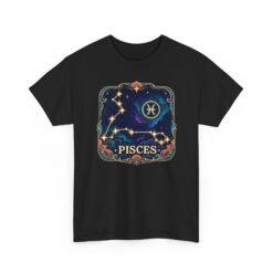 Pisces Constellation - Unisex T-Shirt – Go with the Flow - Image 18