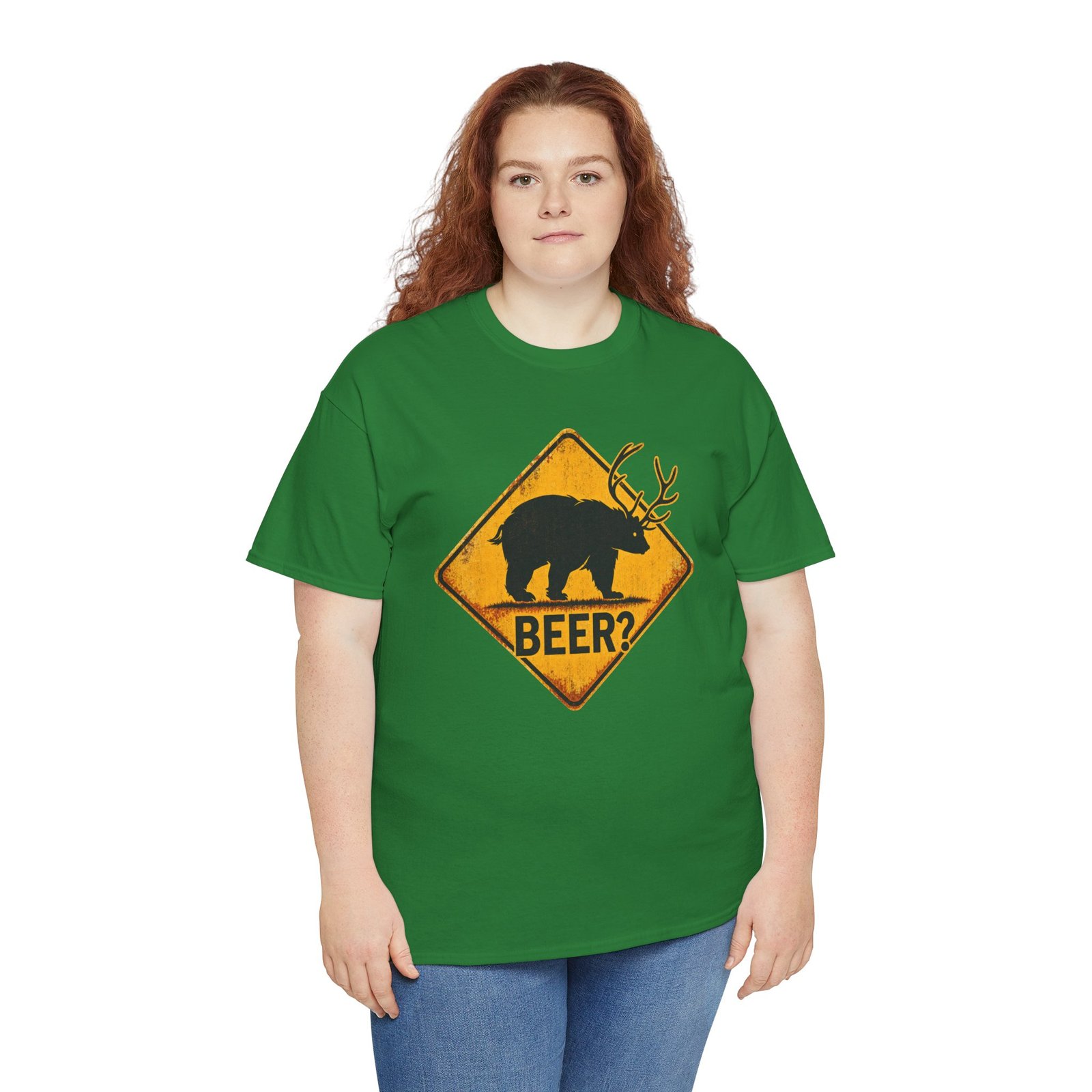 Beer? – Unisex T-Shirt – Beware the Elusive Beear - Image 4