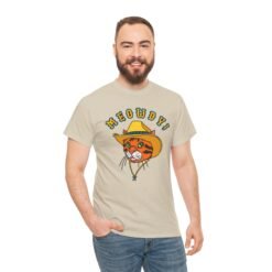 Meowdy! Cowboy Cat – Unisex T-Shirt – Howdy, Purrtner - Image 8