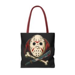 Jason Voorhees Jolly Roger - Tote Bag – Friday the 13th Horror - Image 22