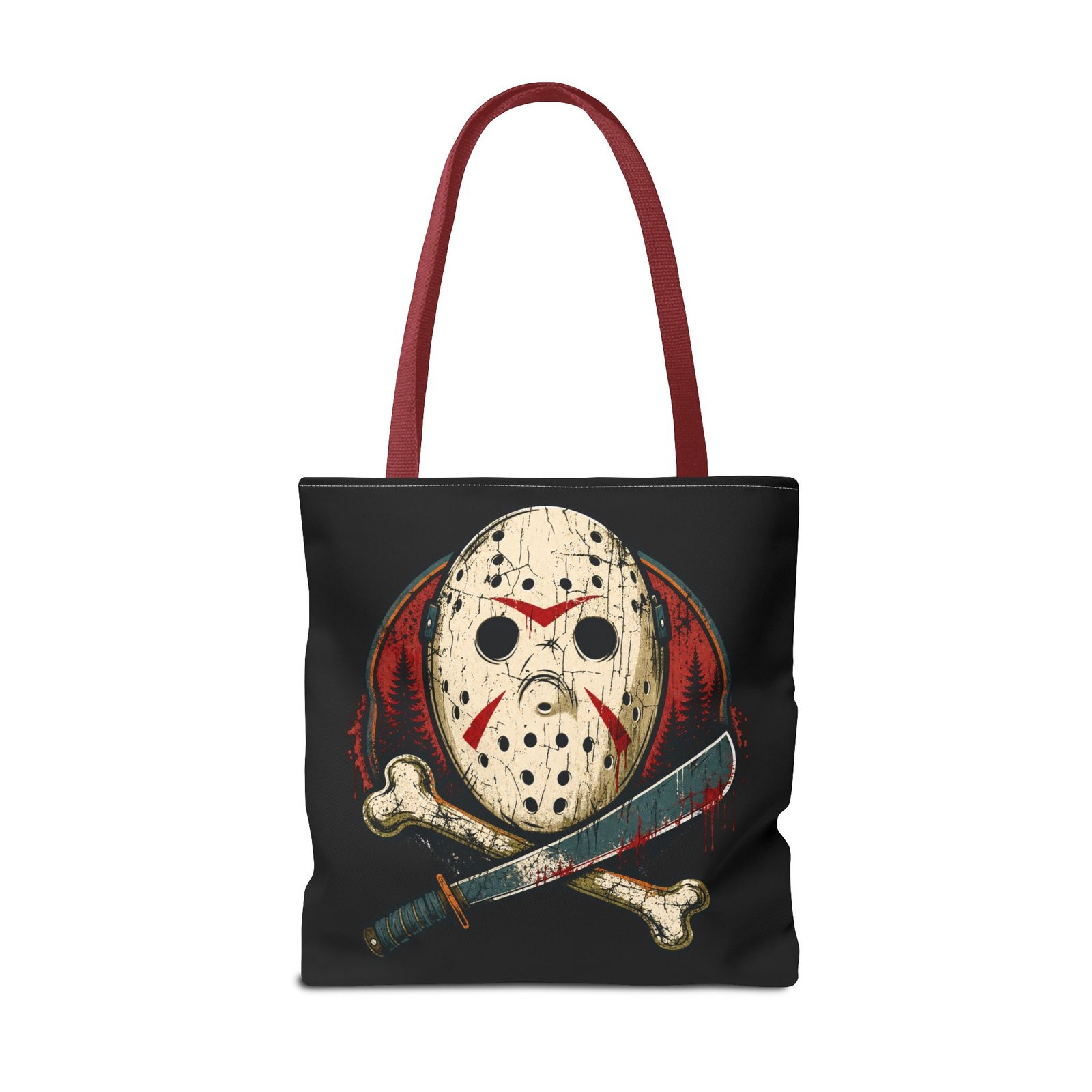 Jason Voorhees Jolly Roger - Tote Bag – Friday the 13th Horror - Image 22