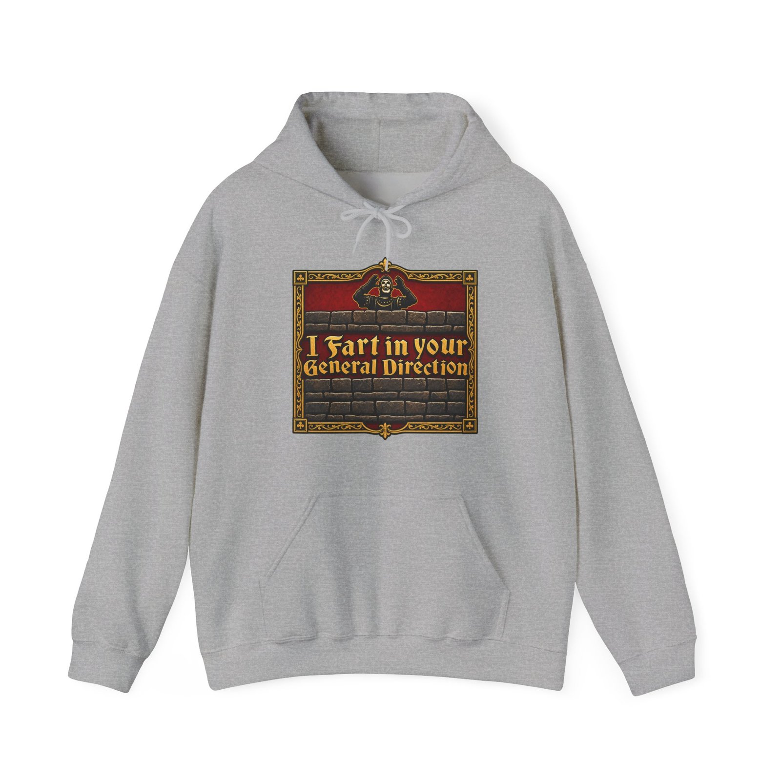 I Fart in Your General Direction - Unisex Hoodie – Monty Python and the Holy Grail French Taunter - Image 7