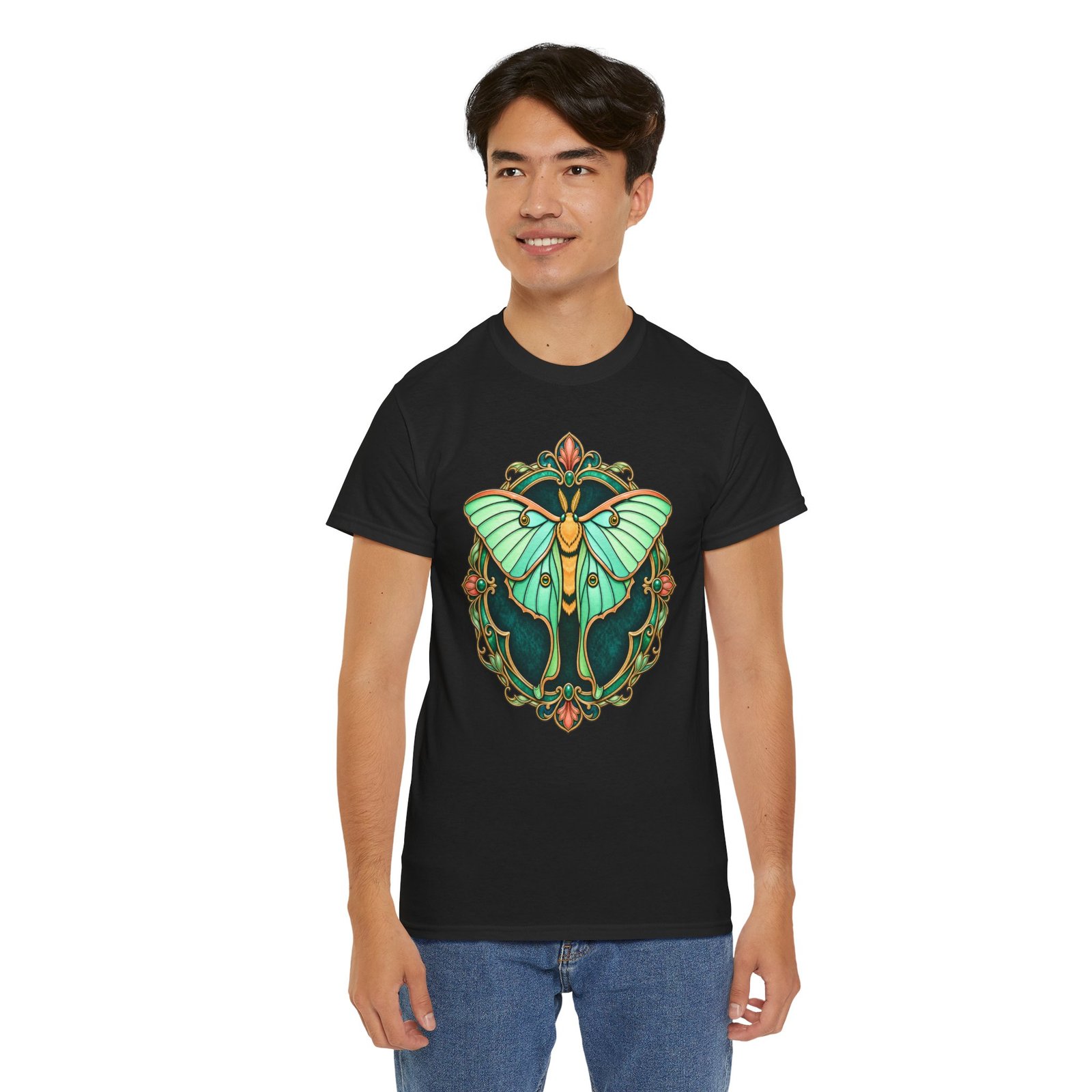 Luna Moth - Unisex T-Shirt – Beauty After Dark - Image 13