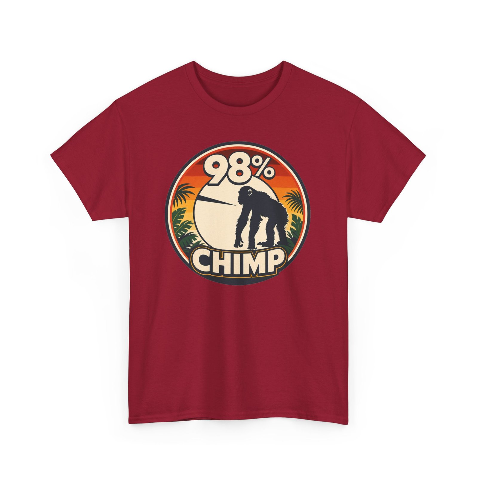98% Chimp – Unisex T-Shirt – Embrace Your Inner Primate - Image 17