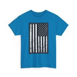 Distressed U.S. Flag – Unisex T-Shirt – Bold, Classic, American - Image 25