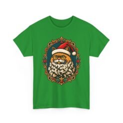 Santa Claws – Unisex T-Shirt – Purrfectly Festive - Image 11