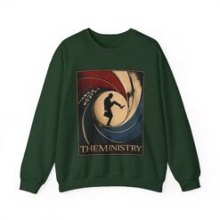 Licensed to Walk Silly - Unisex Sweatshirt – Monty Python Ministry of Silly Walks 007 Mashup - Image 9