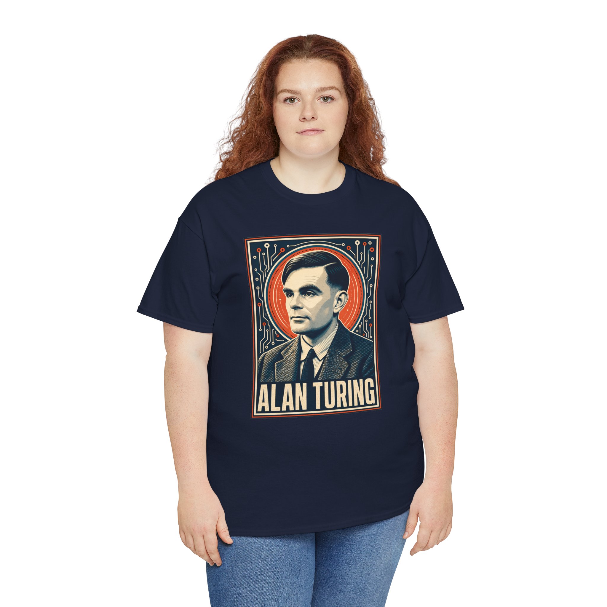 Alan Turing – Unisex T-Shirt – Codebreaker, Mathematician, Computing Pioneer - Image 5