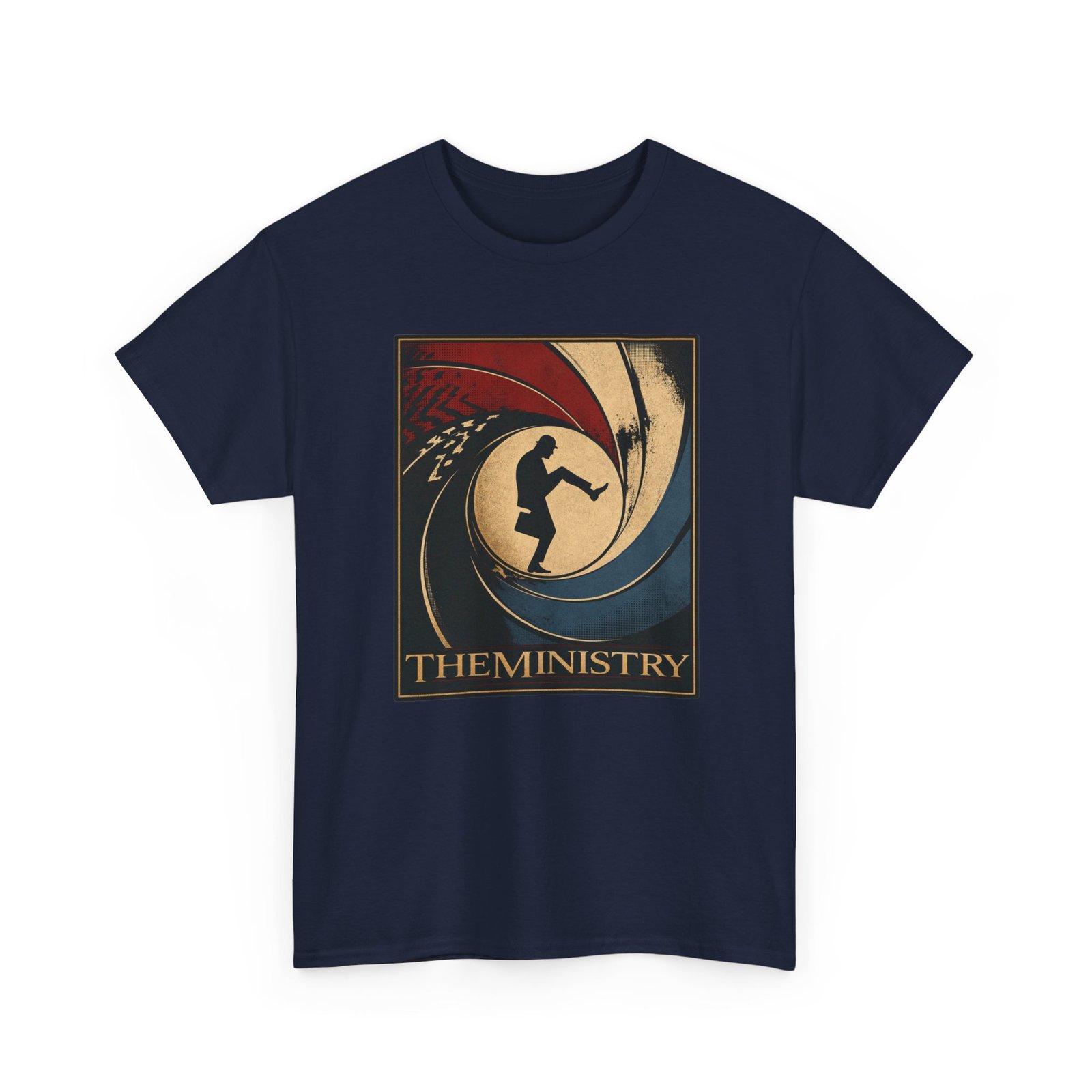 Licensed to Walk Silly - Unisex T-Shirt – Monty Python Ministry of Silly Walks 007 Mashup - Image 14
