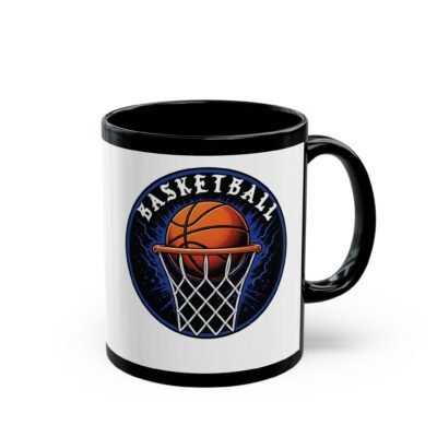 Basketball – Black 11oz or 15oz Mug – Fuel for the Court