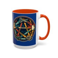 Rock Paper Scissors Lizard LLAP – Color Accent 11oz or 15oz Mug – Sip Long and Prosper - Image 39