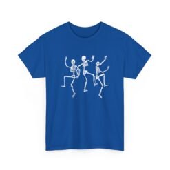 Dancing Skeletons - Unisex T-Shirt – Funny Halloween Skeleton Dance - Image 20