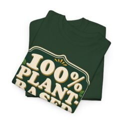 Alternative view of 100% Plant Based - Unisex T-Shirt – Powered by Plants, Styled for Everyone