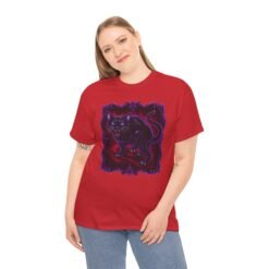 Hissing Black Cat – Unisex T-Shirt – Fierce, Feline and Full of Attitude - Image 7