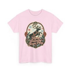 Flying Branchy Jingle Pony - Unisex T-Shirt – Reindeer Ridiculousness - Image 19
