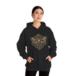 Alternative view of Deathshead Moth - Unisex Hoodie