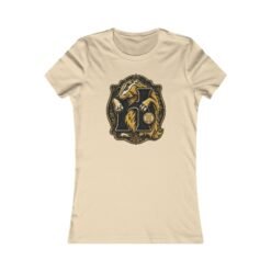 House of Badger – Women’s Cotton T-Shirt – Loyalty, Magic and Wizarding School Pride - Image 4