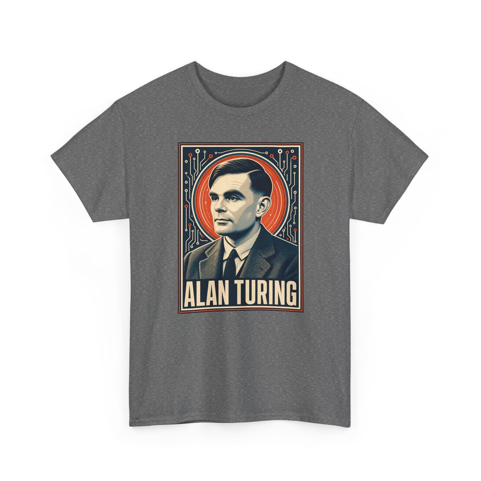 Alan Turing – Unisex T-Shirt – Codebreaker, Mathematician, Computing Pioneer - Image 18