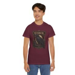 Nevermore – Unisex T-Shirt – Gothic Literature, Raven and Edgar Allan Poe - Image 13