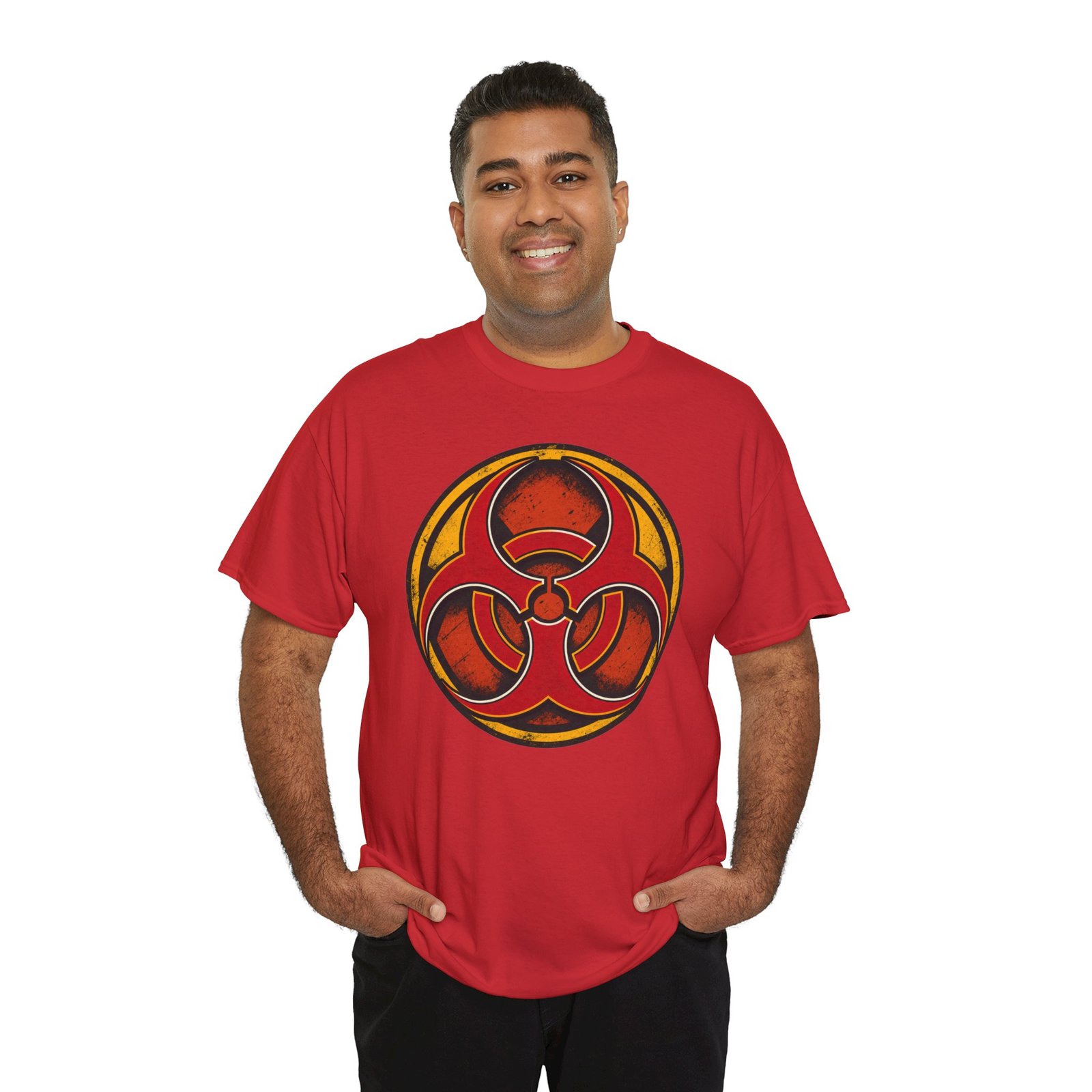 Biohazard Symbol - Unisex T-Shirt – Dangerously Cool - Image 6