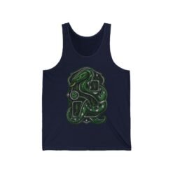 House of Snake – Unisex Jersey Tank Top – Cool Wizarding School Strategy - Image 9