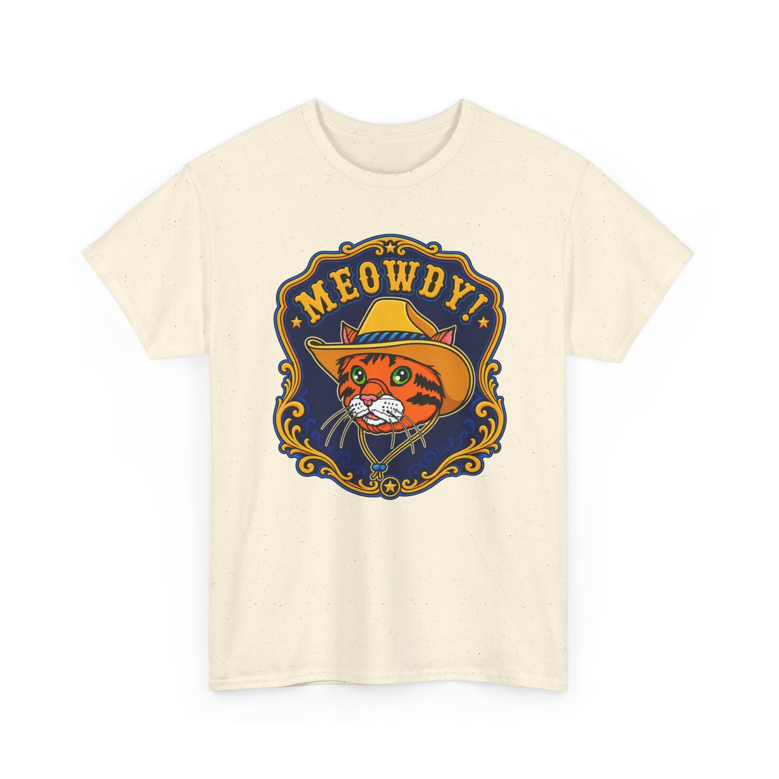 Meowdy! Cowboy Cat - Unisex T-Shirt – Howdy, Purrtner - Image 24