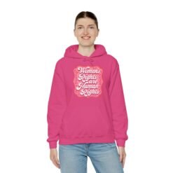 Women’s Rights Are Human Rights – Unisex Hoodie – Warmth with a Voice - Image 4