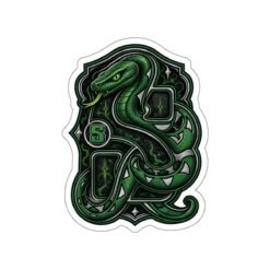 House of Snake – Outdoor Sticker – Wizarding School Ambition That Sticks