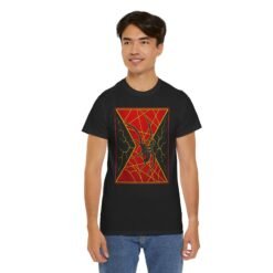 Black Widow – Unisex T-Shirt – Deadly Icon, Comic Book Style - Image 12