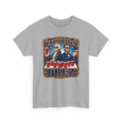 Party Like a Prez - Unisex T-Shirt – George Washington and Abraham Lincoln - Funny History - Image 17