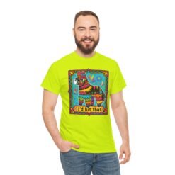 I’d Hit That – Unisex Funny Llama Piñata T-Shirt - Image 7